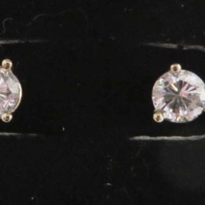 Diamond Martini Studs