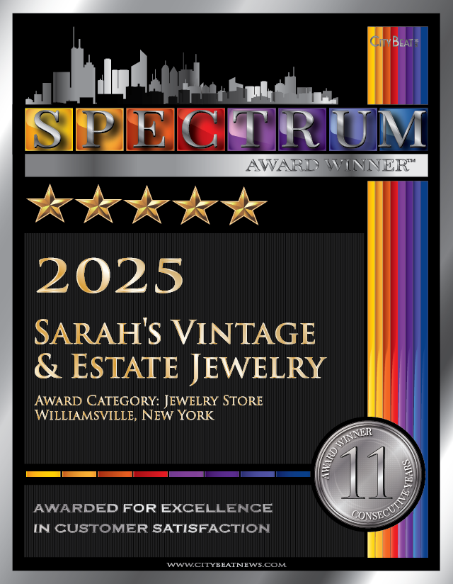 Sarah's Vintage & Estate Jewelry_2025 SPECTRUM AWARD — Williamsville, NY — Sarah's Vintage & Estate Jewelry Inc