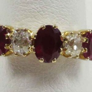 Red and White Gemstone Delight