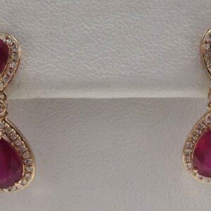 Dazzling Ruby Red Glow