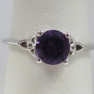Amethyst Solitaire
